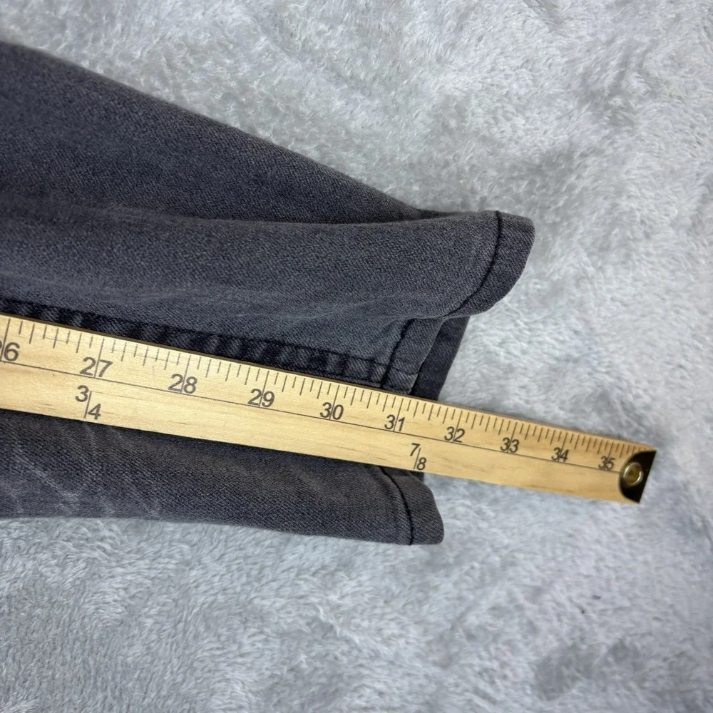 Levis 524 Jeans Womens Size 13 M Black Denim Too Superlow Skinny Pants‎